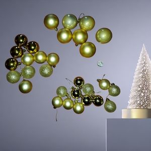 30 gold round Christmas 🎄 ornaments